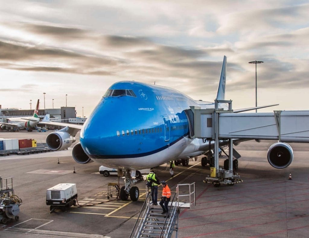 747 New KLM Livery