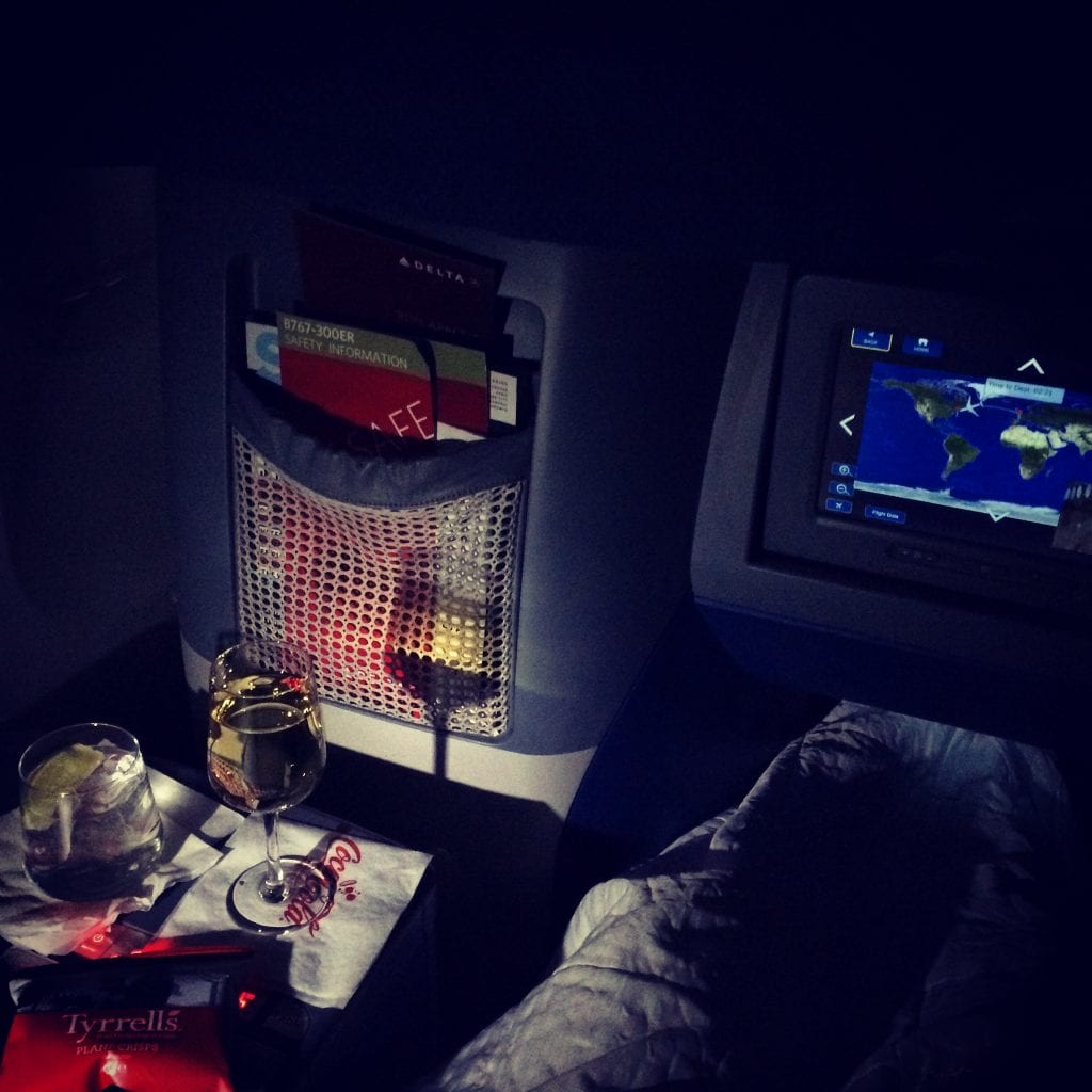 Delta One Transatlantic Glassware