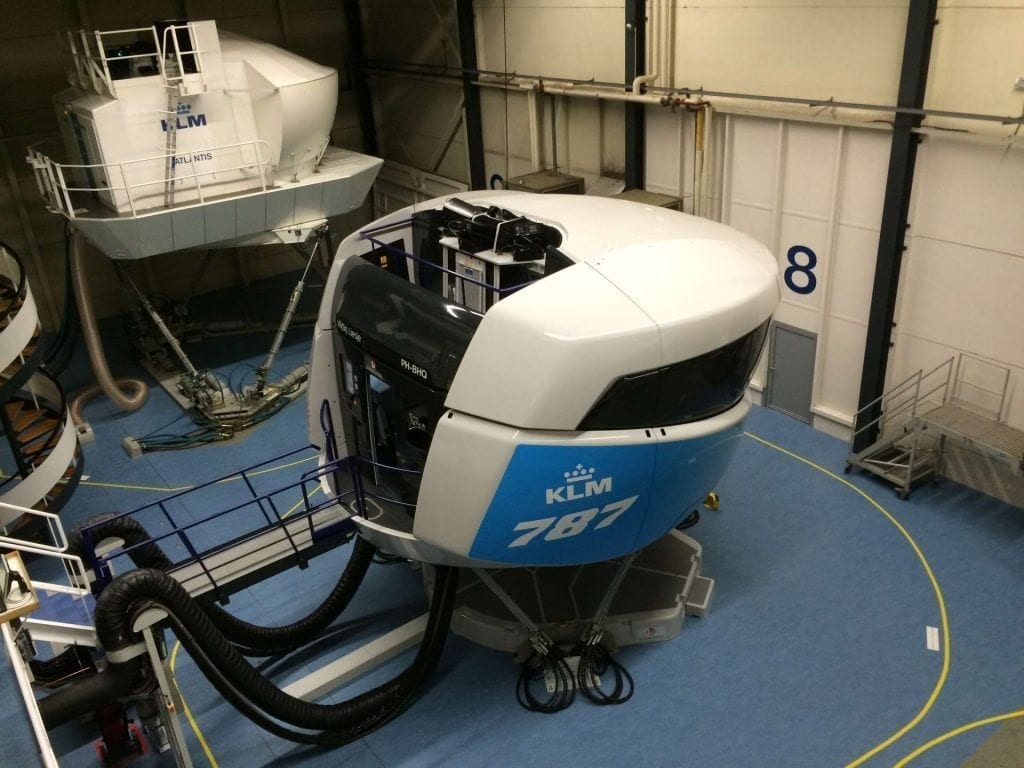 KLM 787 Simulator