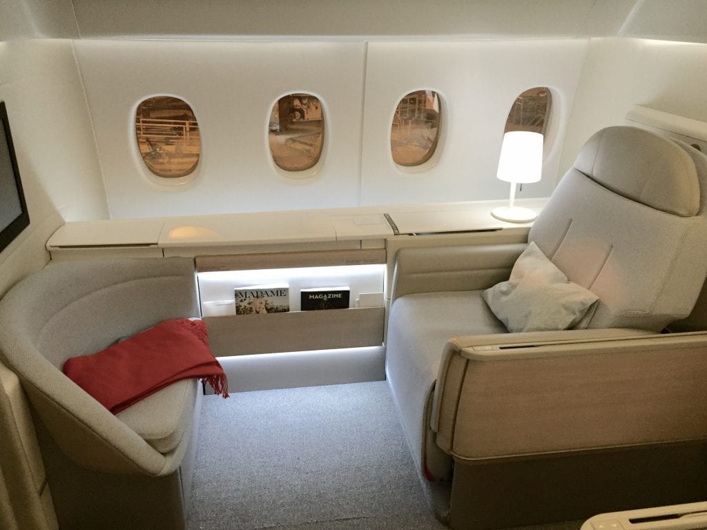 Review | The Luxurious & Brand New La Première Cabin, Air France