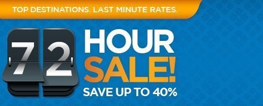 Wyndham 72 Hour Sale