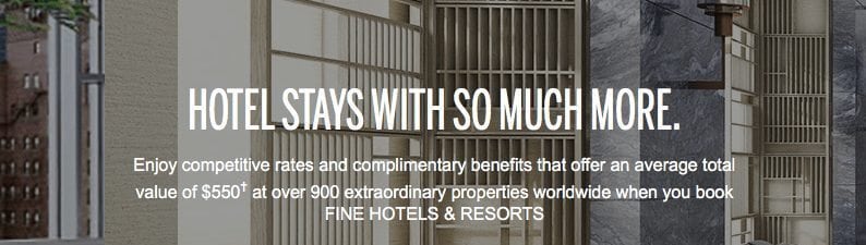 AMEX Fine Hotels & Resorts