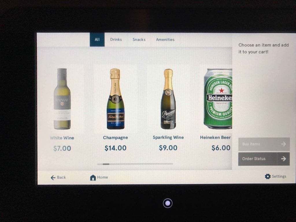 99 bucks BOS LGW Dreamliner Alocohol Drinks