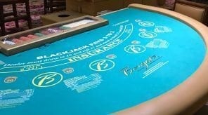 Borgata Atlantic City Blackjack Table