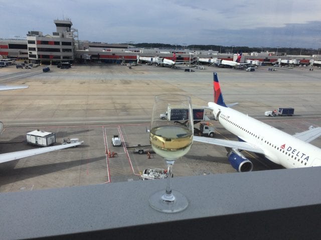 A view from Delta's flagship Sky Club at Atlanta's Hartsfield-Jackson International Airport. Photo by Benet J. Wilson