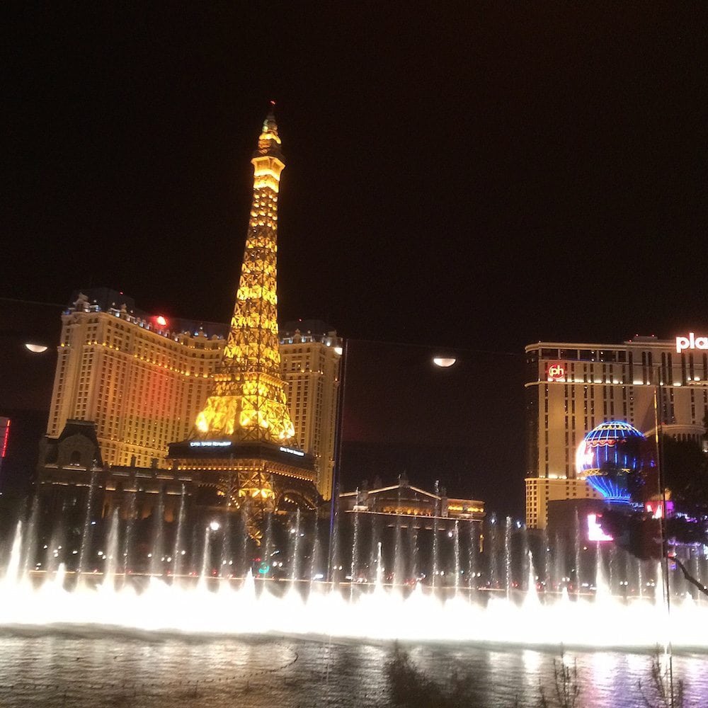 First Visit To Las Vegas | Bellagio Fountains
