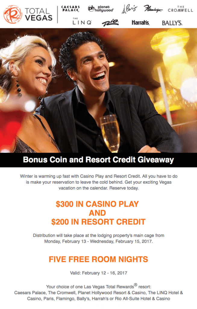Caesars Total Rewards | Part 4 | Generating Casino Offers