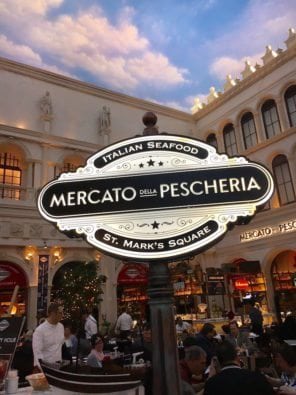 Tasting The Newest Restaurant At The Venetian, Mercato della Pescheria - Vegas