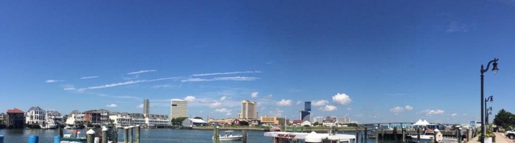 View of Atlantic City Marina Hotels