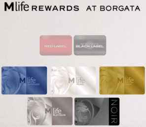 Mlife M life Rewards at Borgata Atlantic City