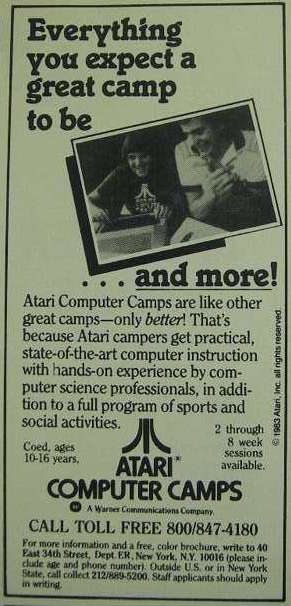 Atari Computer Camp
