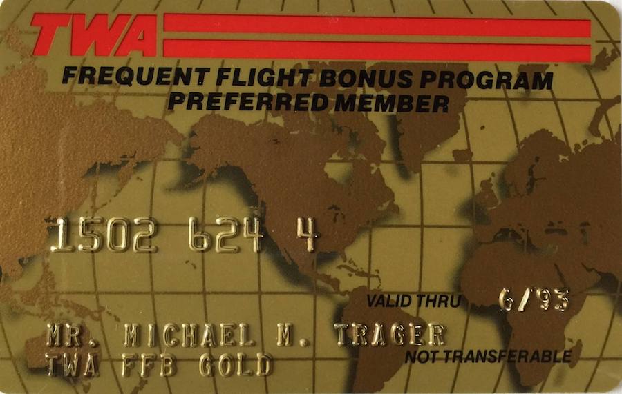 TWA FFB (Frequent Flight Bonus)