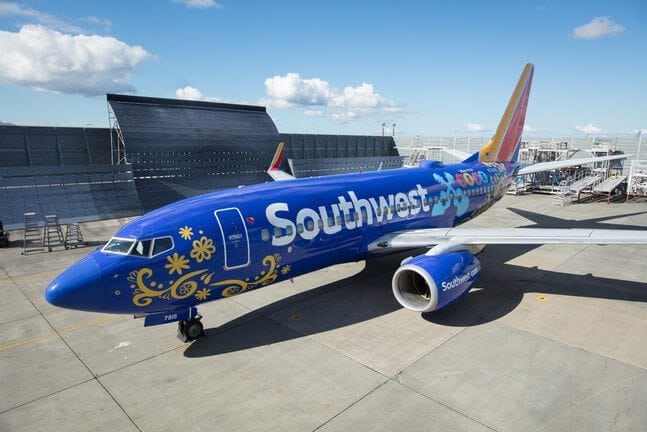 Southwest Unveils “Coco”-Themed Boeing 737-700 Aircraft