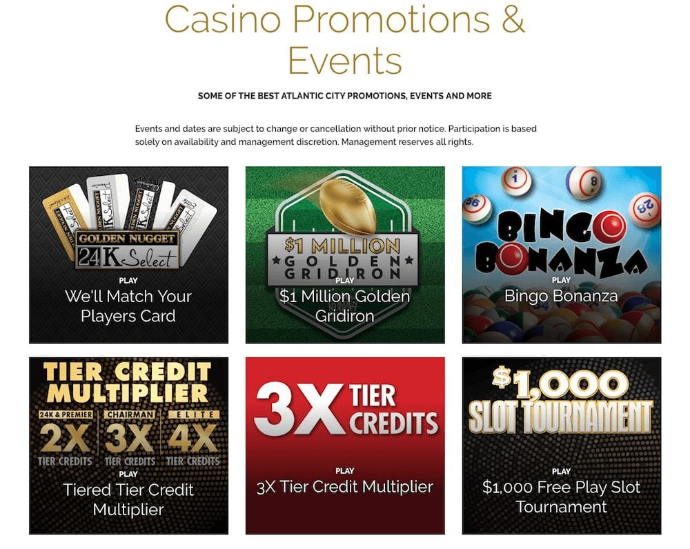 Free Promotions In Atlantic City
