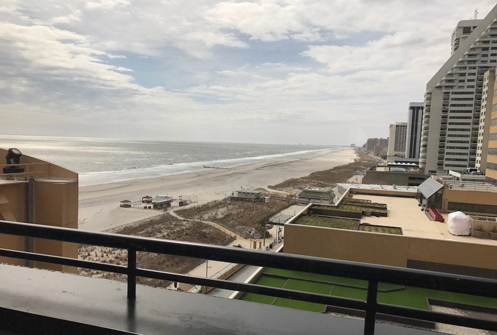 Tropicana Atlantic City Suite View of Boardwalk