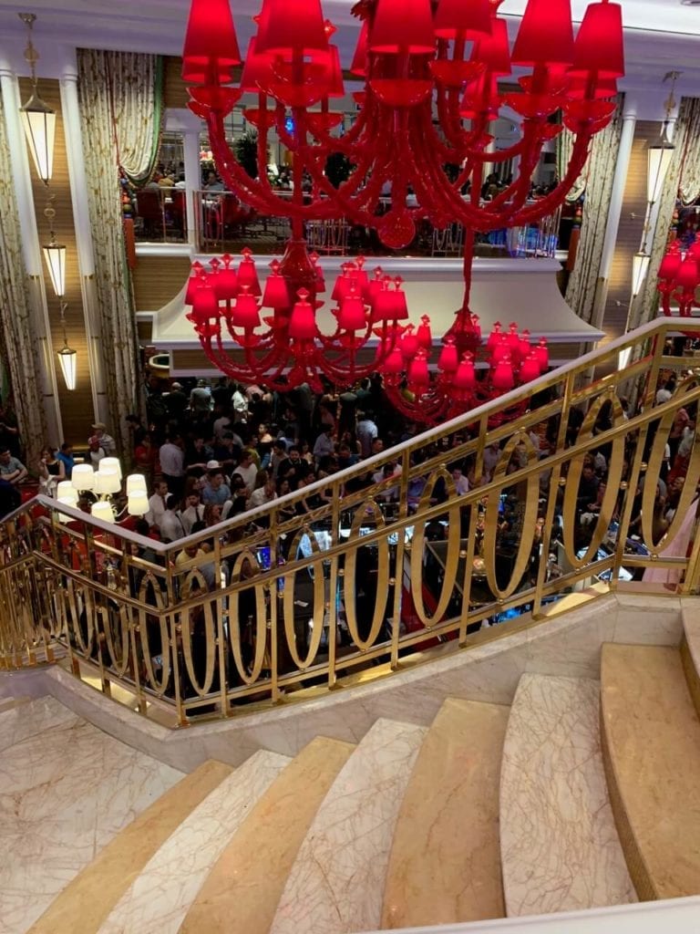 Encore Boston Harbor Casino Stairs to High Limit