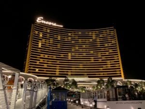 Encore Boston Harbor Harbor Shuttle View From Dock