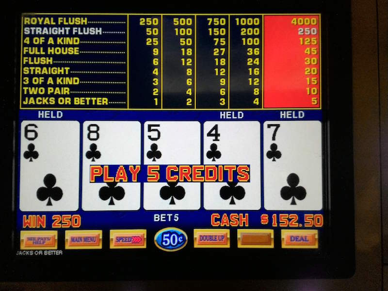 Best Video Poker in Las Vegas 
Straight Flush