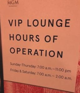 MGM Springfield Casino VIP Lounge