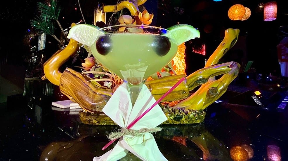 Baby Yoda Cocktail (photo:  The Golden Tiki)