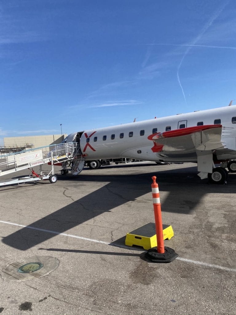 JSX JetSuiteX Las Vegas on Semi-Private Airline