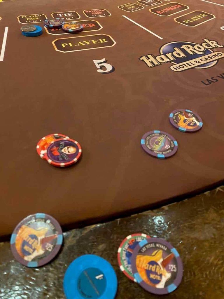 Hard Rock Hotel Casino Vegas Baccarat