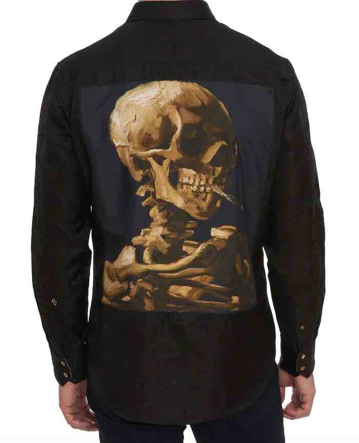 Black Friday Robert Graham Shirt Skeleton Head