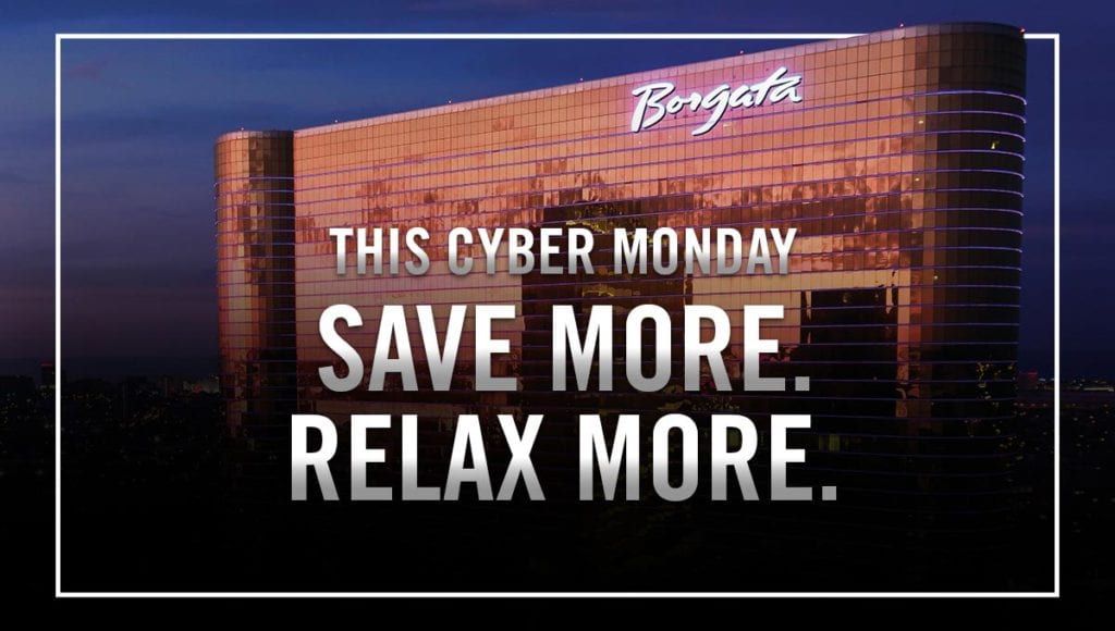 Borgata Atlantic City Sale Cyber Monday