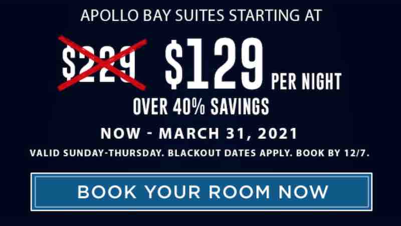 Hard Rock Atlantic City | Suite Deal | Apollo Bay | Cyber Monday