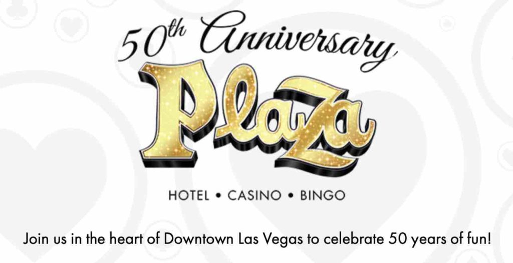 Plaza Hotel Casino Las Vegas | 50th Anniversary | Plaza Hotel Vegas Amazing Room Rates 