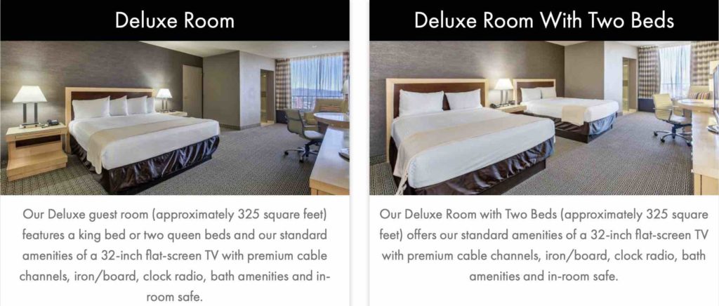 Plaza Hotel Casino Las Vegas | Deluxe Room | Plaza Hotel Vegas Amazing Room Rates 