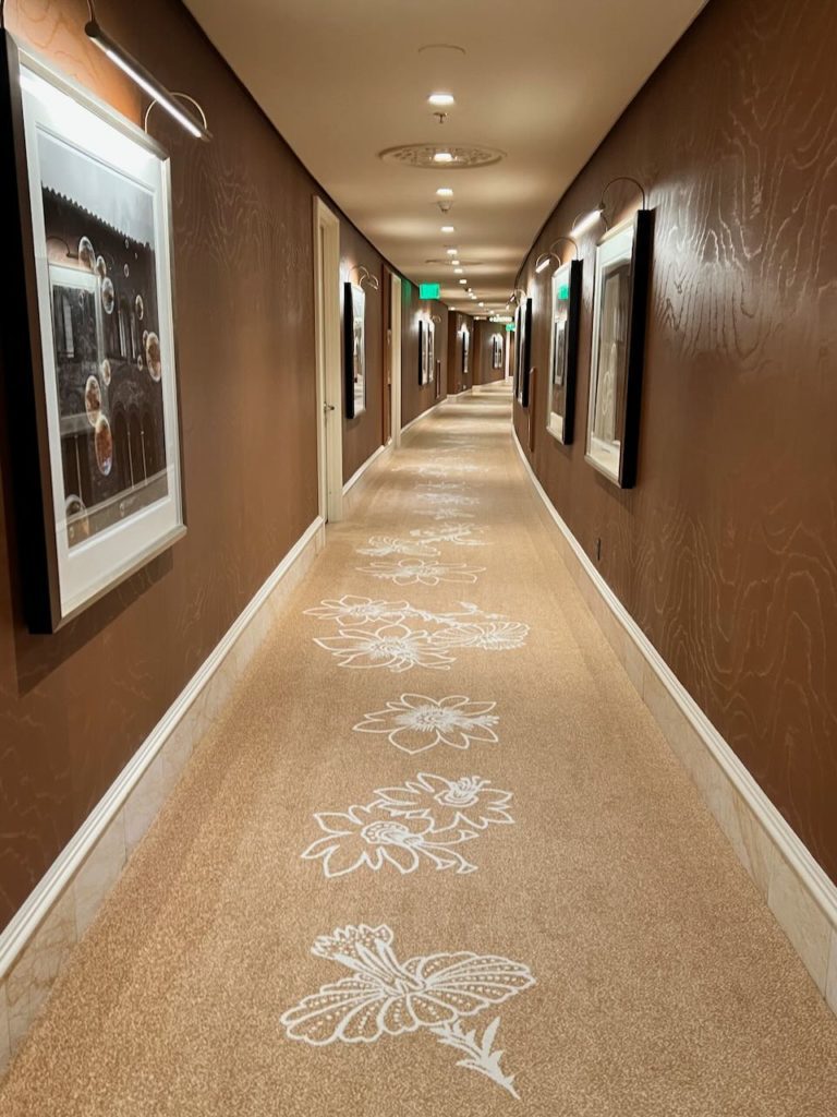 new wynn hallway