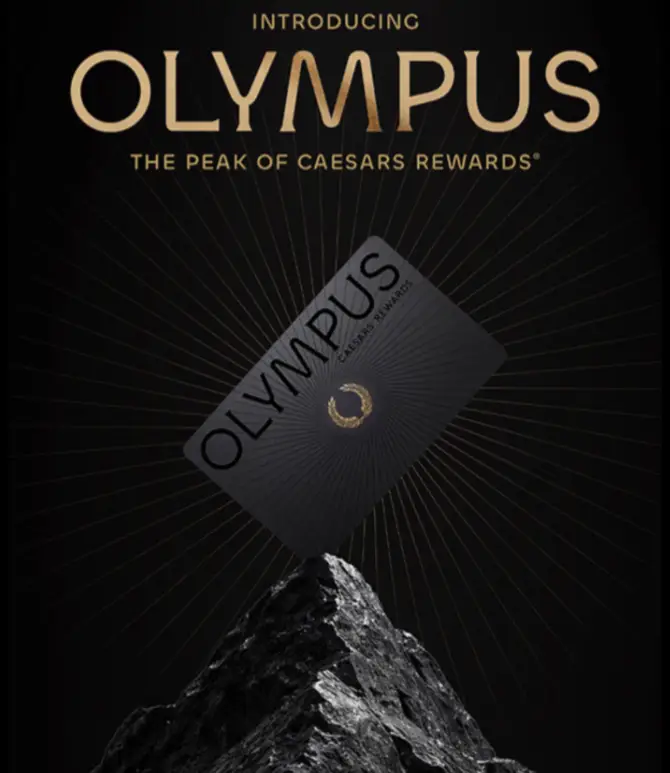 Caesars Rewards Introduces Olympus Status