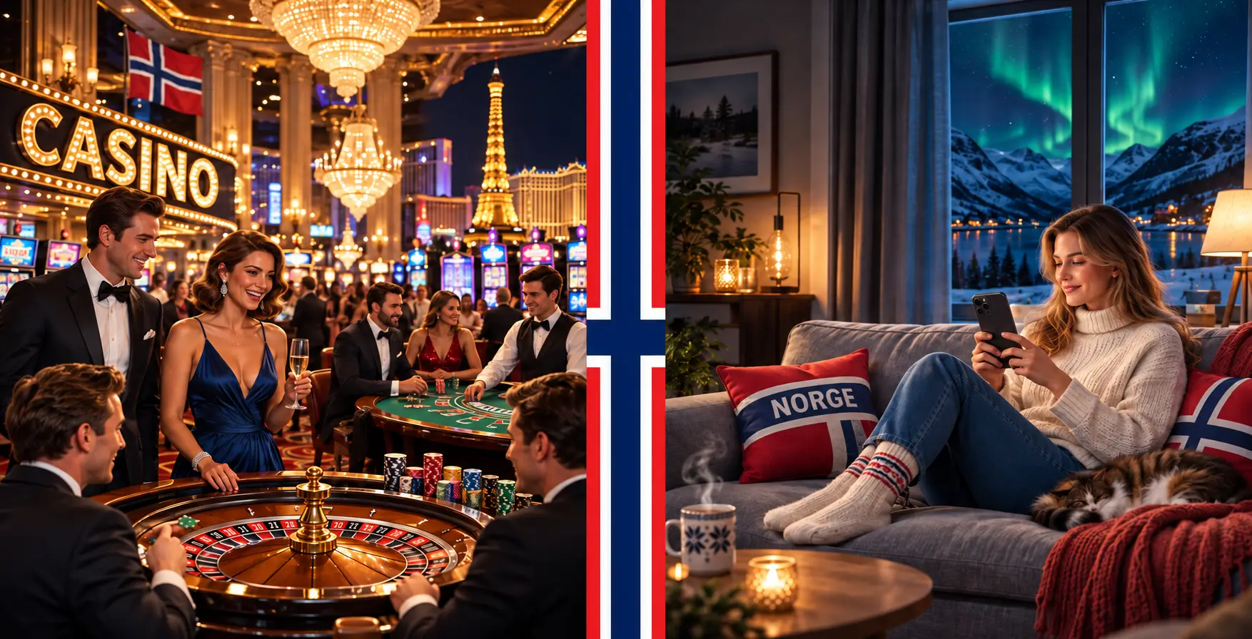 Casino Destinations vs Casino Apps: How Norwegians Experience Gambling at Home and Abroad